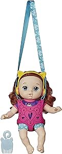 Baby Alive Littles, Carry ‘n Go Squad, Little Zoe, Red Curly Hair Doll, Doll Carrier, Accessories, Toy for Kids Ages 3 Years and Up (Amazon Exclusive)