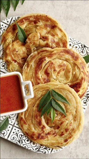 Parotta Recipe | Soft & Flaky Layered Kerala Parotta - No Egg | Kerala Parotta | Malabar Paratha