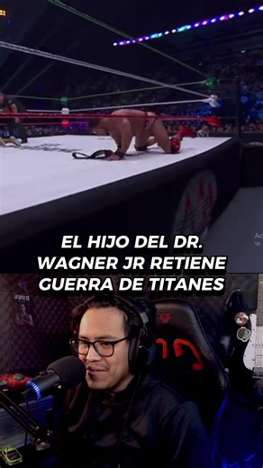 El Hijo De Doctor Wagner Junior derrota a Ethan Page #luchalibre #luchalibreaaa #tripleaaa #guerradetitanes #wrestling