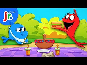 Red & Blue's Cookie Catastrophe! 🍪🌧️ Dr. Seuss's Red Fish, Blue Fish | Netflix Jr