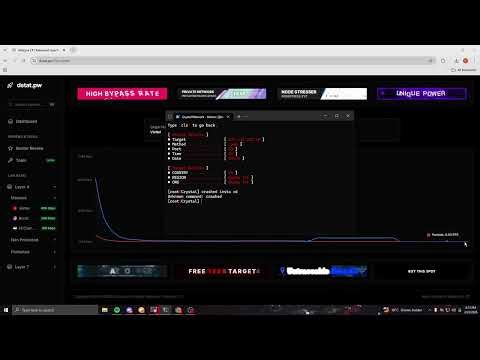 CRYSTAL C2 vs DSTAT 400GBPS (CRASHED) BEST BOTNET/C2/API/HOLDER CHEAP PLANS!