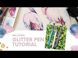 Ballpoint Glitter Pen Tutorial
