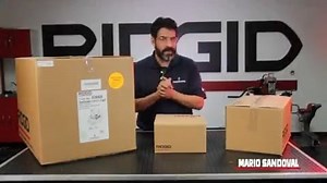 #UnboxingRidgid El nuevo Sistema de cámaras SeeSnake compact C40 con True Sense te permitirá grabar los trabajos de inspección en el teléfono o la tableta. Apto para tuberías de 1 1/2” y hasta 8” ¿Quieres saber cómo? Reproduce el siguiente video y averigua con nosotros la nueva tecnología Ridgid. | Ridgid Mexico y Latinoamérica