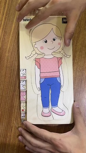 Engaging Wooden Puzzle Activity for Kids