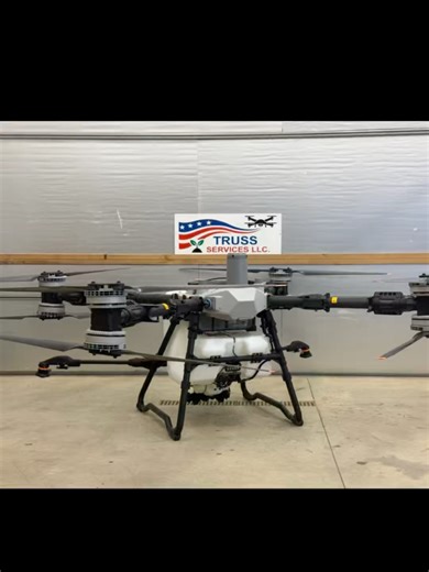 Should you upgrade to the DJI T100?? The T100 boasts a 26.4 gallon spray tank and a 220lb spreader tank, capable of up to 90 acres an hour!! It utilizes Lidar and Omni-directional sensing for obstacle bypassing and avoidance. Reach out to learn more and request a QUOTE! Learn more at www.trussservicesllc.com #farmtok #djiagriculture #trussservicesllc #spraydrone
