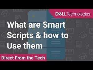 How to use Smart Scripts in Dell EMC Repository Manager