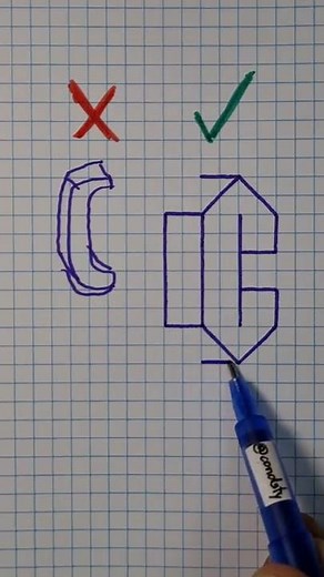 how to draw 3D C #condsty