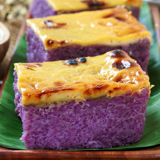 Ube Biko Recipe - Foxy Folksy