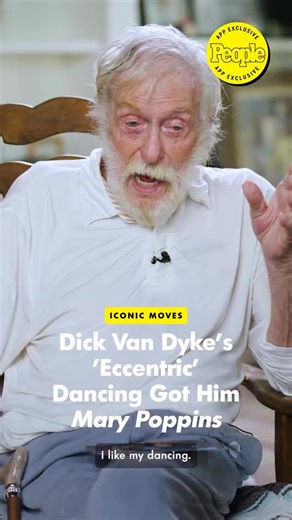 People Magazine on Instagram: "#DickVanDyke says he thinks his ✨eccentric✨ dancing helped him get his role in #MaryPoppins. ❤️ See more with our cover star on the #PEOPLEapp. (Link in bio!)"