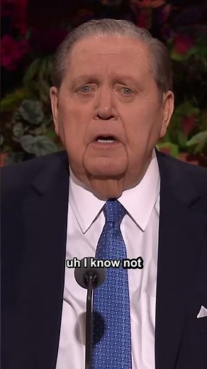 Jeffrey R. Holland - And Now I See - October 2025 General Conference