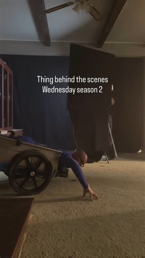 Guerilla Filmmakers on Instagram: "#behindthescenes of #wednesdayseason2 @victor.dorobantu"