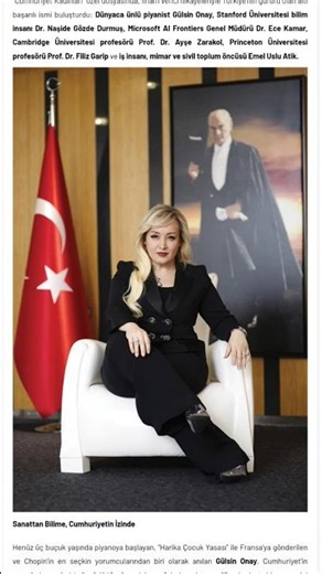 🇹🇷 Cumhuriyet’in 102. Yılında İlham Veren Kadınlar! 💫#CumhuriyetKadınları