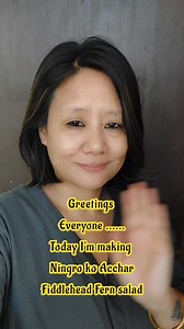 Ningro ko Acchar/Fiddlehead Fern Salad #homecooking #cooking #foodie #food #foodielife | Rose Mary Wangchuk Lepcha