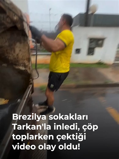📷Luís Fernando Sanches, Brezilya'nın São Paulo eyaletine bağlı Araras şehrinde uzun yıllardır çöp toplama görevlisi olarak çalışıyor. 📷 📷 Mesai arkadaşlarıyla birlikte çöp kamyonuna büyük bir ses sistemi kurup sokaklarda şarkılar eşliğinde dans ederek çöp toplayan adam, son olarak Tarkan'ın 'Şımarık' şarkısıyla bir video çekti. Binlerce Türk'ün beğenip yorum yaptığı video, kısa sürede viral oldu. 📷 Gördüğü büyük ilgi karşısında şaşkına dönen Sanches,