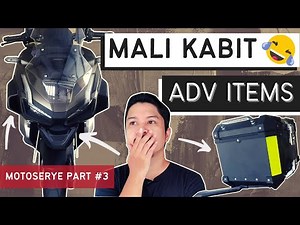 Honda ADV Accessories Installation | How to install motor accessories