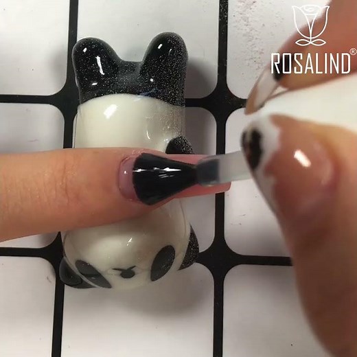 Easy Poly Gel Apply Tutorial for Beginners l Rosalind Nail Art tutorials