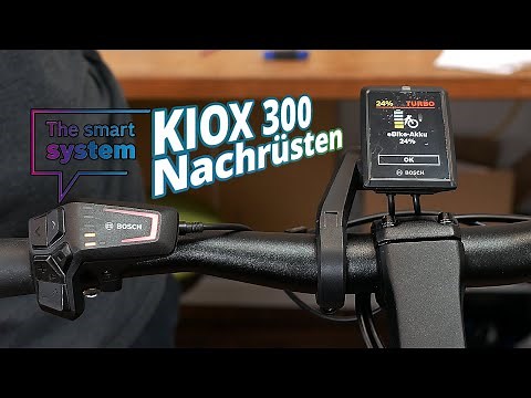 Bosch Kiox 300 am Smart System nachrüsten | TUTORIAL Elektrofahrrad24.de