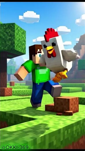 I Tried Throwing Eggs at Minecraft Chickens for 10 Minutes and This Happened