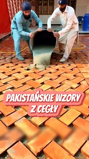 8.4K views · 58 reactions |  Piękne wzory na podwórku z… cegły! Tańsze niż płytki, trwałe i błyszczące jak lakier – proste, a wygląda niesamowicie. #dlaciebie #DC | ZACiekawy | Facebook