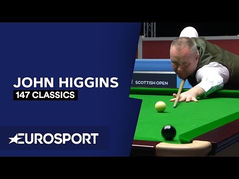 147 Classics: John Higgins | Snooker | Eurosport