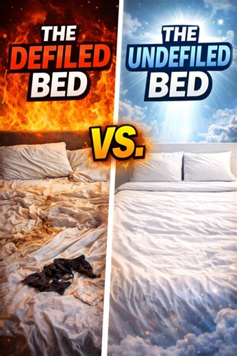 The Defiled vs The Undefiled Bed l Hebrews 13:4 KJV #Shorts