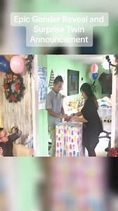 788K views · 6.4K reactions | Epic Gender Reveal and Surprise Twin Announcement #genderreveal #genderrevealparty #genderrevealideas #family #boyorg | Patrice D. Gonzalez | Facebook