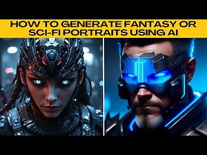 Turn Yourself into a Fantasy or Sci-Fi Character Using AI - | Generate Fantasy Portraits!