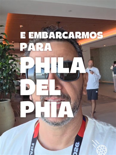 Chegou o momento de trocar de cidade, vem com a gente ver como a galera da RBS foi de NY para Philadelphia? 👀🫣 ✏️ Fatal Model / @hsconsorciosoficial / @snickersbr / @tcheofertasrs / @somosnat / @keepcooler #obolanascostas #dropsdacopa #copadomundo #rbsnacopa #redeatlantida
