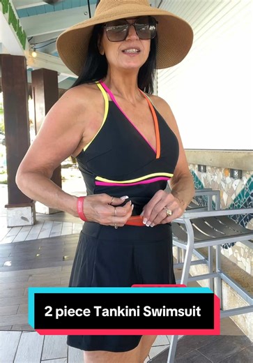My favorite bathingsuit I got on the TikTok shop! I love the fit, it’s a 2 piece tankini. Full coverage. @bloomingjelly_us #tankini #bathingsuit #swimsuit #TikTokShopJumpstartSale #tiktokshopstockup