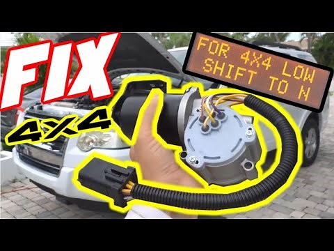 How to Replace 4x4 Transfer Case Shift Motor 06-10 Ford Explorer