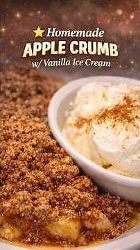 Easy Apple Crumble Pie With Oats