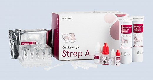 QuikRead go Strep A: Fast qualitative Strep A test