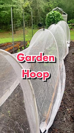 How to Build a Garden Hoop Net for Pest Control