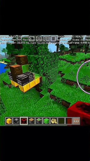 "Minecraft Car That Actually Drives 😳 (No Mods!)" #shorts #minecraftcar