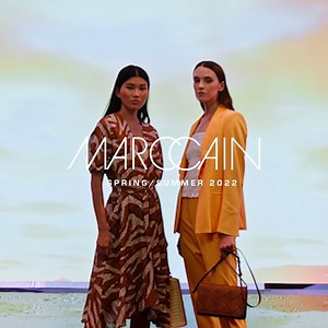 Introducing our new colours and prints. Are you team brown or orange? #ledcave | Marc Cain