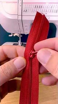 How to save a zipper in 5 minutes #sewing #hack