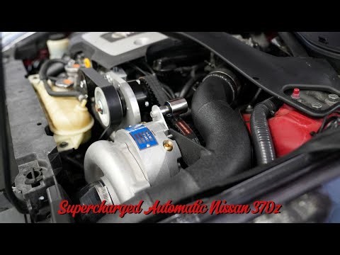 How to supercharge an automatic Nissan 370z