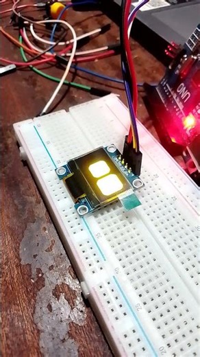 Oled display Arduino Uno eyes