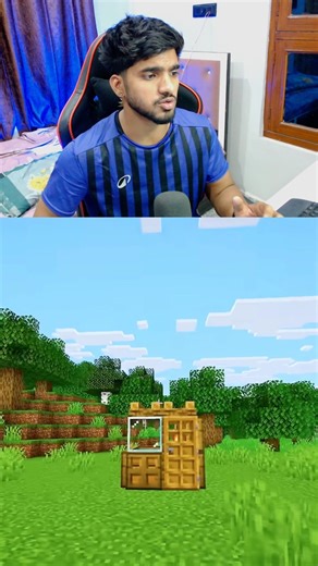 Making home in 1 min 😱 #shorts #minecraft