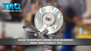 How to Replace Front Wheel Hub Bearing 2004-2008 Ford F-150