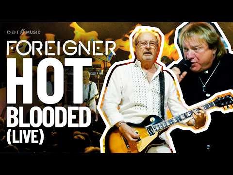 Foreigner - Hot Blooded (Live) // Original Band Reunites & Joins Current Members