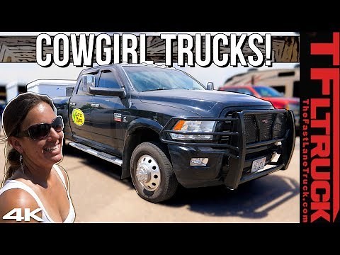 What Trucks Do REAL Cowgirls Drive?