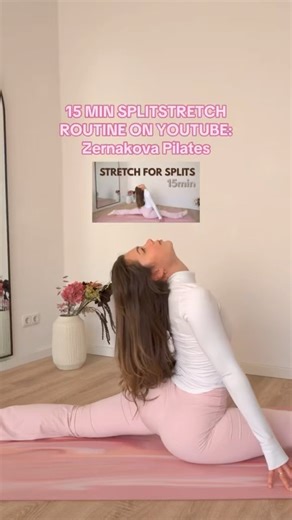 The Best Stretchroutine for Frontsplit!💗 #splitstretches #spagat #splitstraining