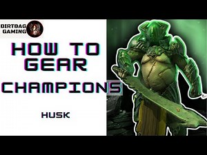 HOW TO GEAR HUSK | Hydra Monster! | Raid Shadow Legends Gear Guide