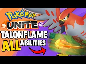 POKEMON UNITE ALL Talonflame Abilities, Stats and Evolutions | Talonflame Movesets