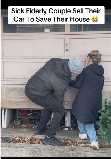 Sick Elderly Couple Sell Their Car To Save Their House 😭 #wddetailing #detailing #barnfind #fyp #trend