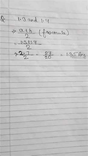 A rational number between two numbers 👍👍