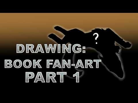 Drawing Book Fan-Art Part 1 ( Speedpaint, Wolves Of The Beyond Fan-Art )