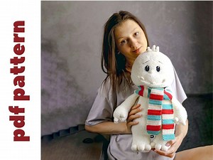 Crochet Yeti Pattern. Amigurumi Crochet Bigfoot Pattern. Easy Crochet Plush Pattern. Crochet Monster Pattern in Eng/german. DIY Plush Toy. - Etsy