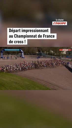 962K views · 4.7K reactions | Avec plus de 400 coureurs engagés, le départ du Championnat de France de cross a donné lieu à une image assez impressionnante ! #athletisme #cross | la chaine L’ÉQUIPE | Facebook